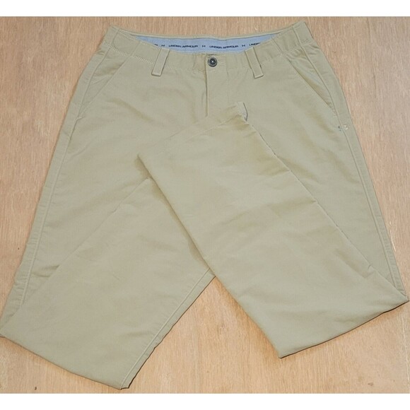 Under Armour Other - Under Armour Loose Men's UA Match Play Golf Pants Size 32x32 Beige